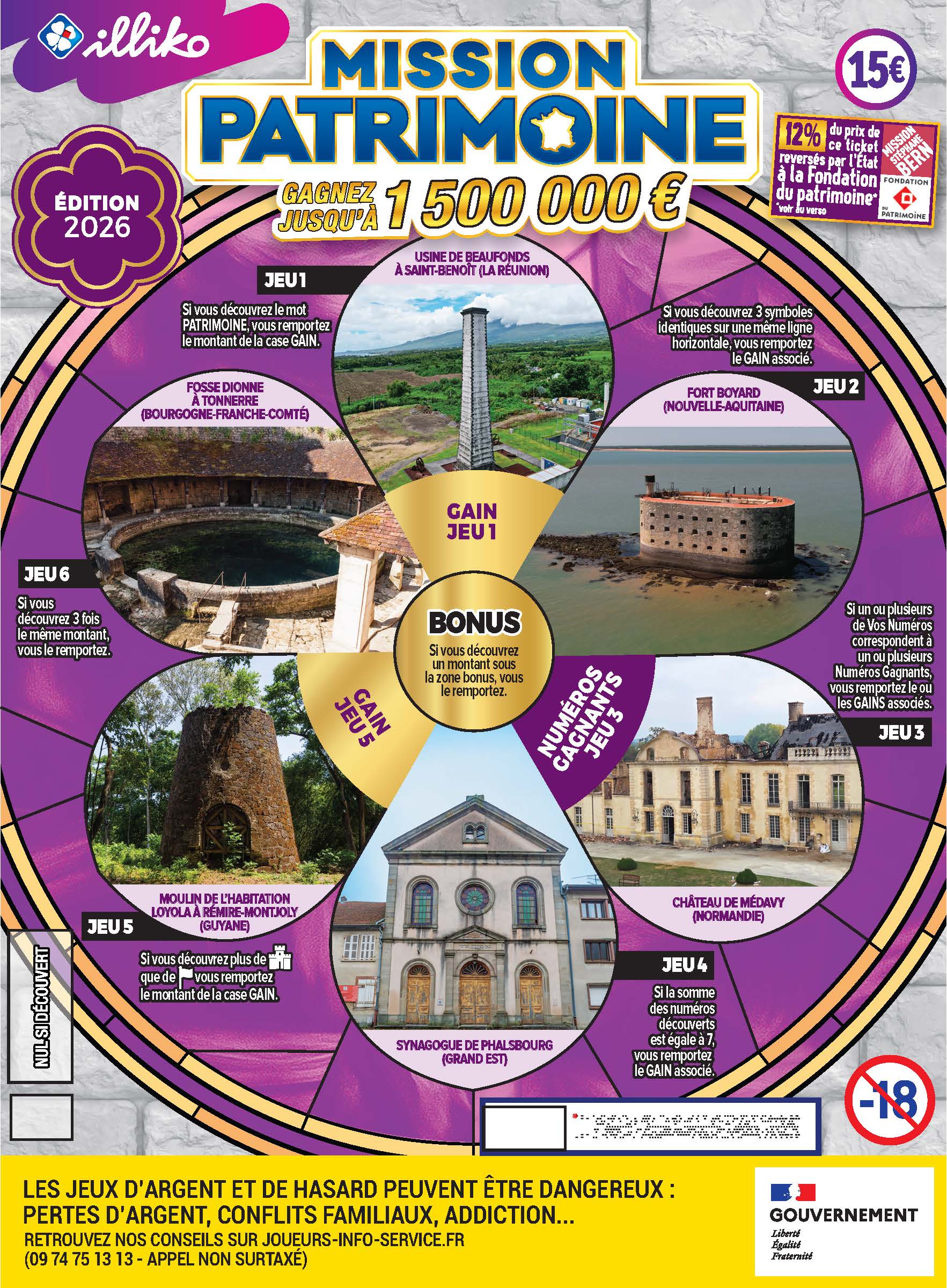 Mission Patrimoine 2026 : la FDJ renouvelle son engagement pour sauver les trésors français, avec une place de choix pour les patrimoines ultramarins