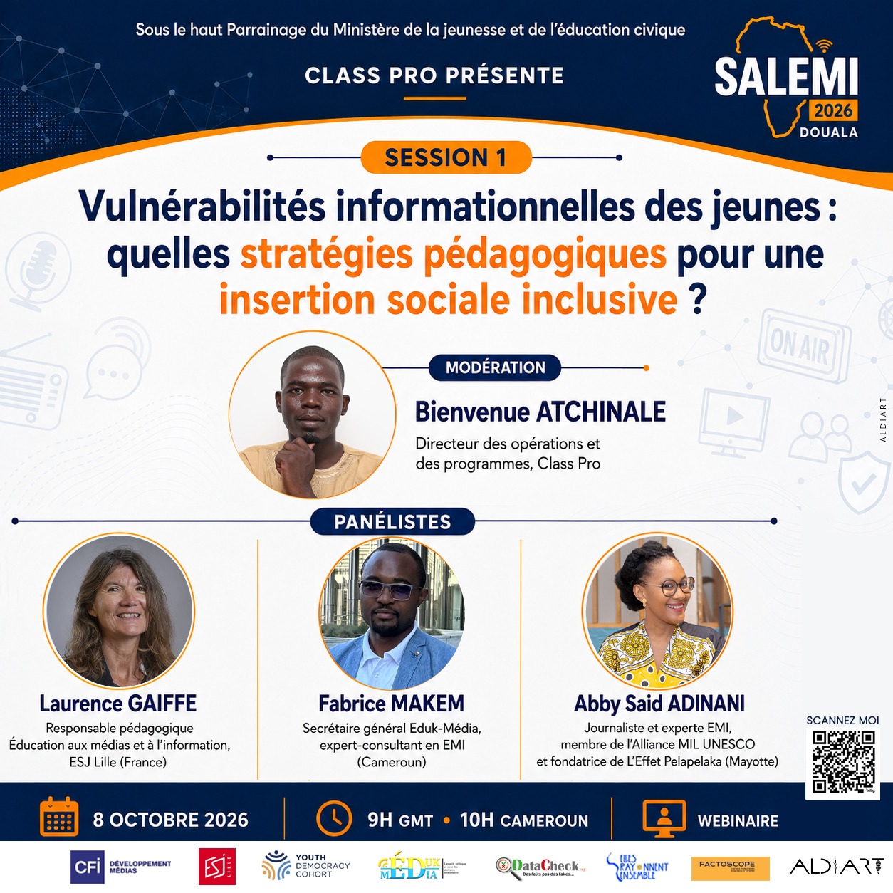 Mayotte portera son expérience de l’éducation aux médias au premier SALEMI à Douala