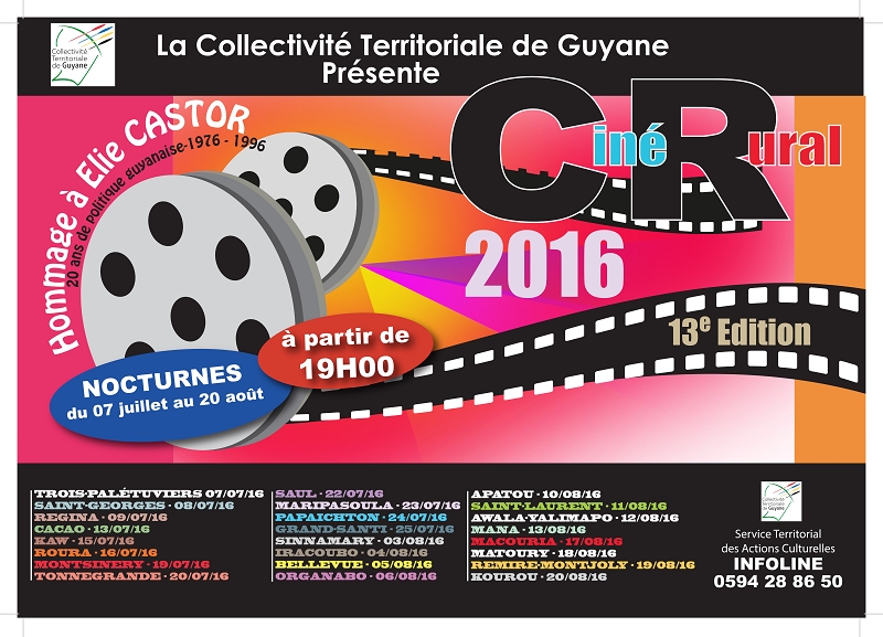 Guyane: Coup d'envoi de la 13è édition de Ciné Rural