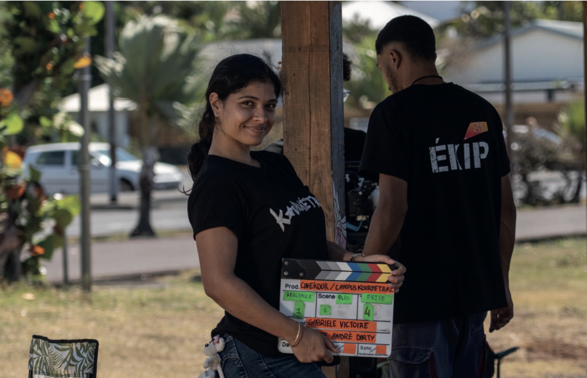 À La Réunion, Cinékour et La Fémis s'associent pour former 15 jeunes aux métiers du cinéma