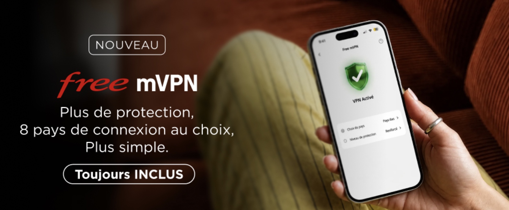 Free enrichit mVPN de nouvelles fonctionnalités