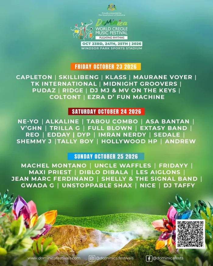 World Creole Music Festival 2026 : trois nuits de concerts à vivre avec Guadeloupe la 1ère et Martinique la 1ère