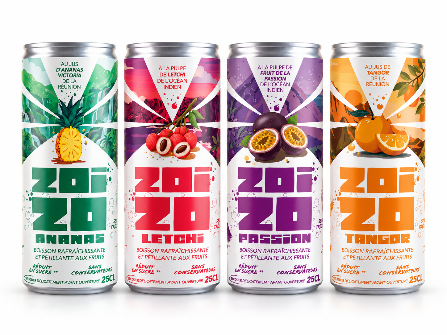 À La Réunion, Isautier prend un nouveau virage avec ZOIZO, une gamme de boissons fruitées et pétillantes