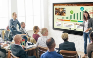 Salon ISE 2017: Sharp présente un nouvel écran de 70 pouces