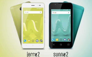 Wiko présente les Smartphones Sunny2 et Jerry2