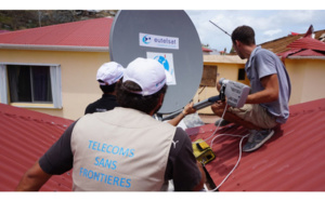 Ouragan Irma: Eutelsat apporte son soutien à Télécoms Sans Frontières (TSF)