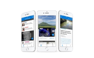 La nouvelle version de l'application France Bleu disponible sur Apple Store et Google Play Store