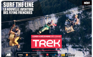 Documentaire: "Surf the Line", la nouvelle aventure des Flying Frenchies, Lundi 4 décembre sur TREK