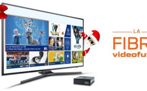 Vente Flash spéciale "Fêtes" avec la Fibre Vidéofutur: 3 mois offerts + frais de raccordement et d'activation offerts