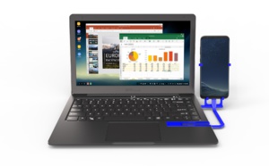 CES 2018: Mirabook: l’ultime accessoire pour les modes PC de Samsung et Huawei
