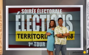 Élections territoriales 2018: TNTV et Polynésie La 1ère présente leur dispositif pour la soirée électorale du 1er tour