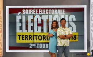Élections territoriales 2018: TNTV et Polynésie La 1ère présentent leur dispositif pour la soirée électorale du 2nd tour