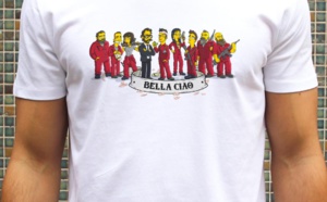 Quand les personnages de La Casa de Papel se transforment en Simpson