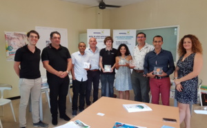 Les lauréats de la 6ème édition du concours de création d'entreprises innovantes de La Réunion