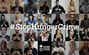 Des personnalités se mobilisent pour dénoncer l’utilisation de la faim comme arme de guerre aux côtés d’Action Contre la Faim