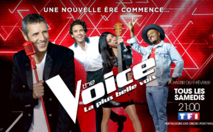 TF1: Coup d'envoi de THE VOICE dés le 9 février 