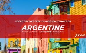 Forfait Free : l'Argentine incluse dans les 25Go/mois de data en roaming
