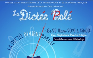 5ème édition de "Dictée Bolé" organisée par Bouge toi Mayotte et Only en direct de la barge et sur Mayotte la 1ère Radio.