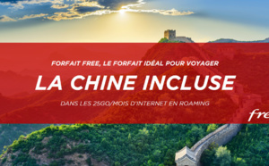 Free: Le Forfait mobile inclus la data en roaming depuis la Chine