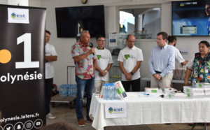 Les lauréats du Tata'u Upo'o réunis ce matin à Polynésie la 1ère