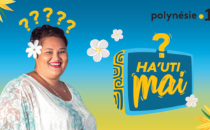 "HA'UTI MAI": Yépo animatrice du jeu de Culture générale de Polynésie La 1ère