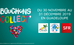 Guadeloupe: SFR soutient l’opération de collecte de bouchons en plastique "Bouchons Collect’"