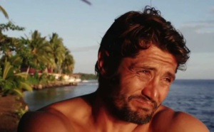 Bixente Lizarazu en Polynésie pour le tournage d'un documentaire
