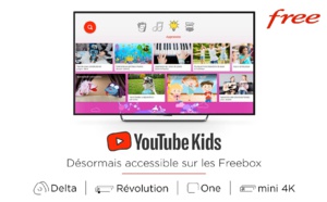 YouTube Kids désormais accessible sur les Freebox