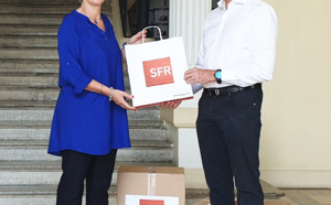 SFR Caraïbe offre 55 tablettes aux Ehpads de Martinique