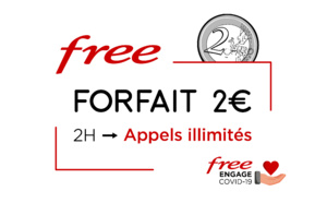 Forfait mobile 2€/0€ : Free inclut les appels illimités jusqu’au 11 juin