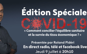 Edition spéciale Covid-19, ce jeudi sur les trois antennes de Guyane La 1ère