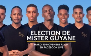 Election de Mister Guyane le 10 novembre sur Guyane la 1ère