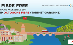 L’offre Fibre Free devient accessible pour les habitants du Tarn et Garonne desservis par le Réseau d’Initiative Publique Octogone Fibre
