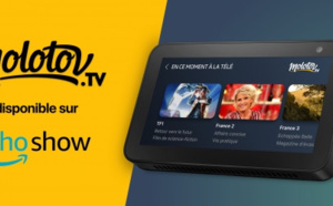Molotov maintenant disponible sur les écrans connectés Amazon Echo Show