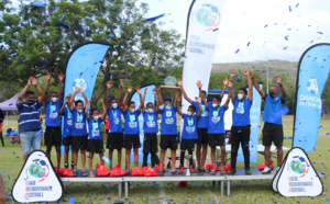 Les jeunes joueurs de l’AS Ste Suzanne remportent la finale de la Danone Nation Cup Réunion 2020