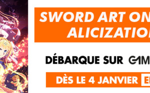 L'animé SWORD ART ONLINE ALICIZATION inédit en VF en exclusivité sur GAME ONE dès le 4 janvier