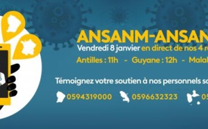 La 1ère: L'émission solidaire Ansanm-Ansanm rend hommage ce vendredi aux personnels soignants