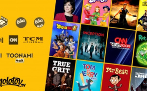 Molotov renouvelle et étend son accord de distribution avec les services Adult Swim, Toonami, TCM Cinéma, CNN International, Boomerang et Boing
