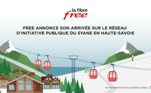 Free annonce son arrivée sur le Réseau d'Initiative Publique (RIP) du Syane en Haute-Savoie