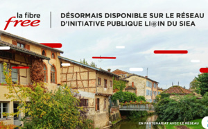 La Fibre Free désormais disponible sur le Réseau d'Initiative Publique Li@in du SIEA