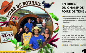 44e Foire de Bourail: Les trois antennes de Nouvelle-Calédonie La 1ère en direct du champ de foire de Téné