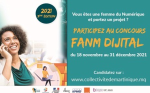 Martinique : Lancement de la troisième édition du concours FANM DIGITAL