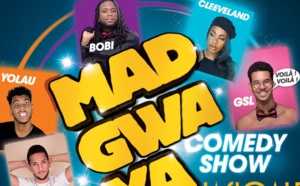 "Mad Gwa Ya" : Les meilleurs humoristes du moment des Antilles-Guyane à la Cigale à Paris, diffusé le 30 décembre sur Guadeloupe La 1ère