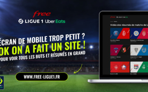 Lancement du site www.free-ligue1.fr avec tous les buts et les résumés du championnat de France de football