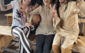 Lady La Fée à la Cité des Arts avant de partir en tournée