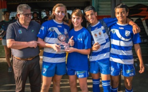4 jeunes du Rugby Club du tampon s'envolent pour le stade de France grâce à l’Orange Rugby Challenge