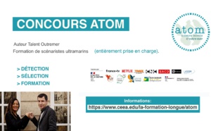 France Télévisions : Le projet "Auteurs Talents Outre-mer" (ATOM) créé avec le CEEA et France Zobda dévoile ses lauréats