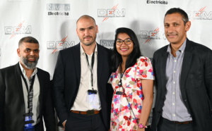 Coup d'envoi du premier Salon de l'Éclairage de DEM et Ravatelec à Saint-Gilles 