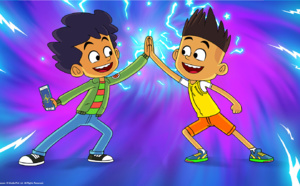 Nouveau : la série d'animation "Les aventures temporelles de Sammy et Raj" débarque dès le 3 juillet sur Nickelodeon