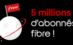 Free a franchi le cap des 5 millions d’abonnés fibre